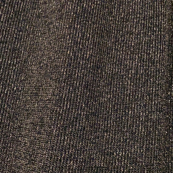 Francine Browner vintage gold/Blk sweater skirt - Size large - Picture 6 of 9